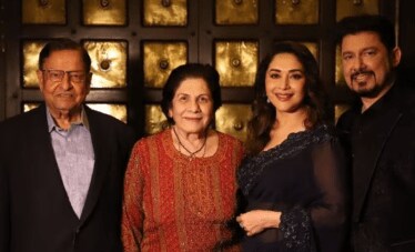 madhuri dixit family