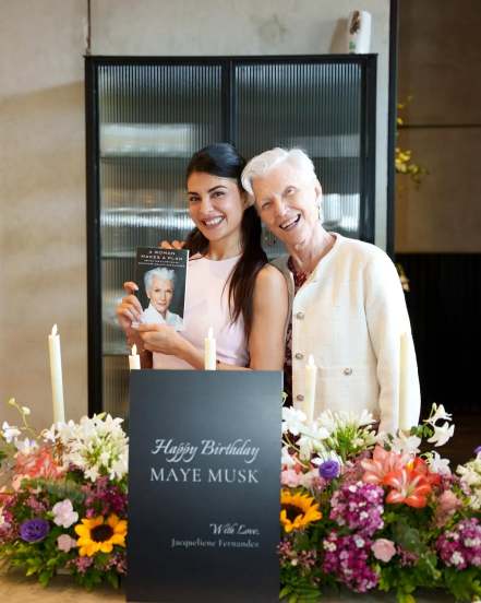 jacqueline fernandez maye musk mumbai photos