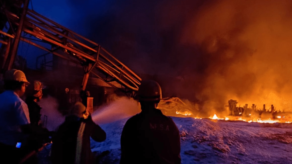 fire at Jindal Polyfilms has come somewhat under control after 66 hours investigation into the incident has been ordered