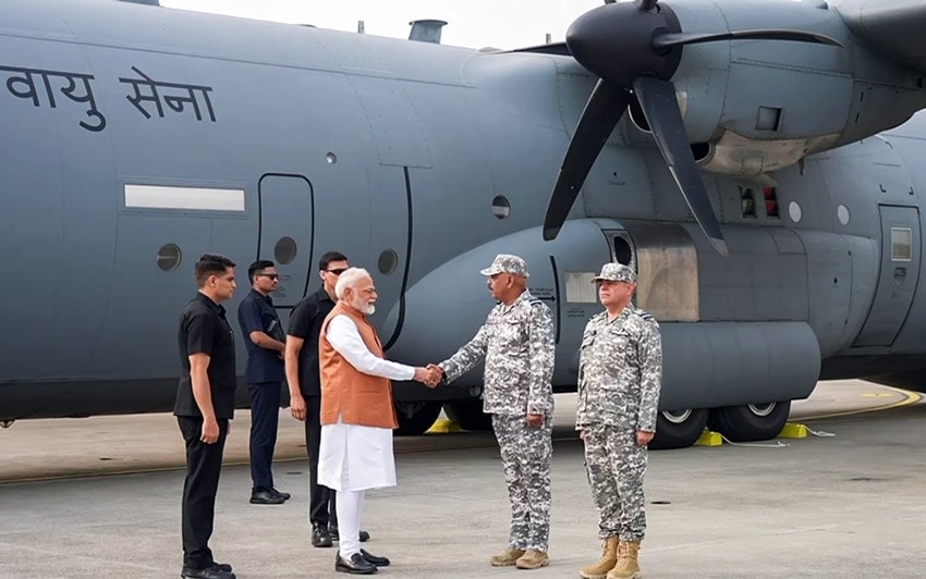 PM Modi visits Adampur
