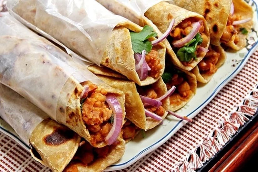 Black Chana Wrap