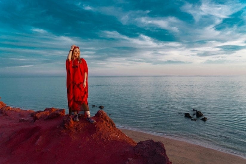 countries with red rain