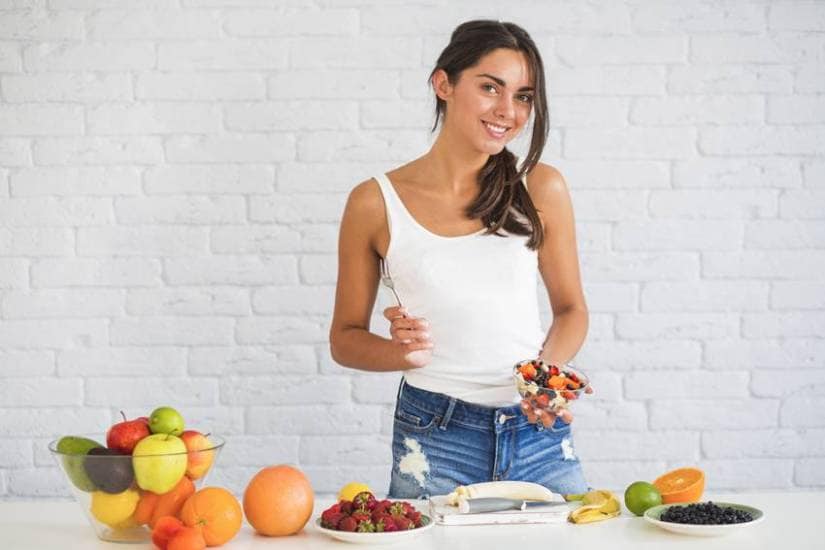 Benefits of a healthy diet at age 33