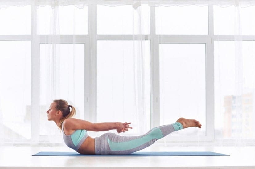 Locust Pose Yoga