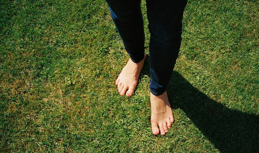 Barefoot walking immune system
