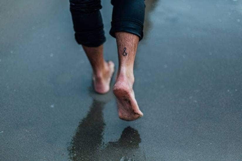 Barefoot walking blood circulation