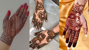 engagement mehndi design