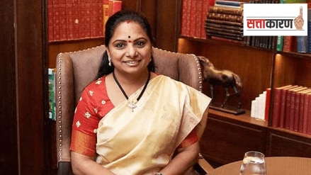Rebellion spreads against dynastic politics K. Kavitha daughter of former CM K. Chandrashekar Rao criticized her own brother Telangana