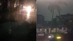 Rain and dust storm Kalyan Dombivali