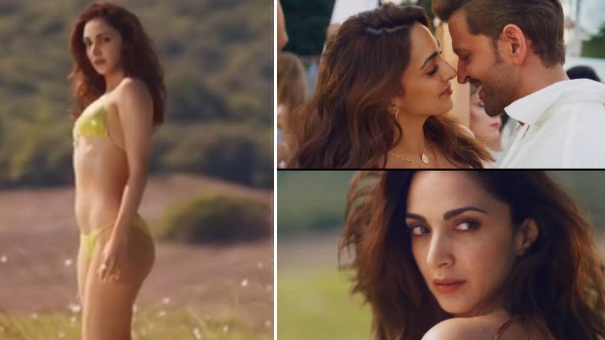 Kiara Advanis first bikini shot from the teaser of War 2 netizens react to the actress bold look