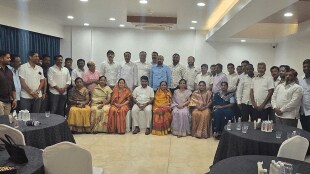 34 former corporators attended the Congress meeting in Kolhapur