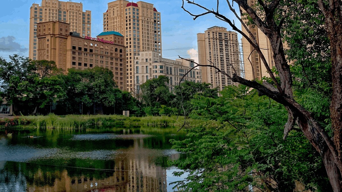 Beautification will be done around the 150 year old pond in Kavesar area of ​​Hiranandani Estate