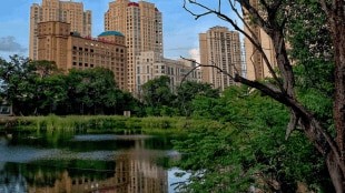 Beautification will be done around the 150 year old pond in Kavesar area of Hiranandani Estate