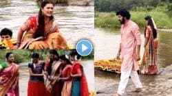 Video : नदी, बांबू राफ्ट अन्…,’असा’ शूट झाला तेजू-शत्रूचा पर्डीच्या परीक्षेचा सीन; अभिनेत्री म्हणाली, “पाण्याच्या मध्यभागी जाऊन…