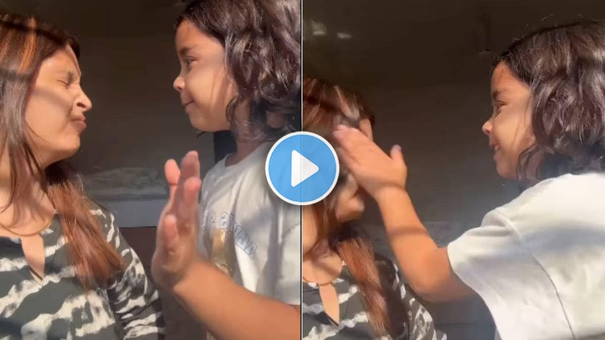 little girl slaps mother viral video