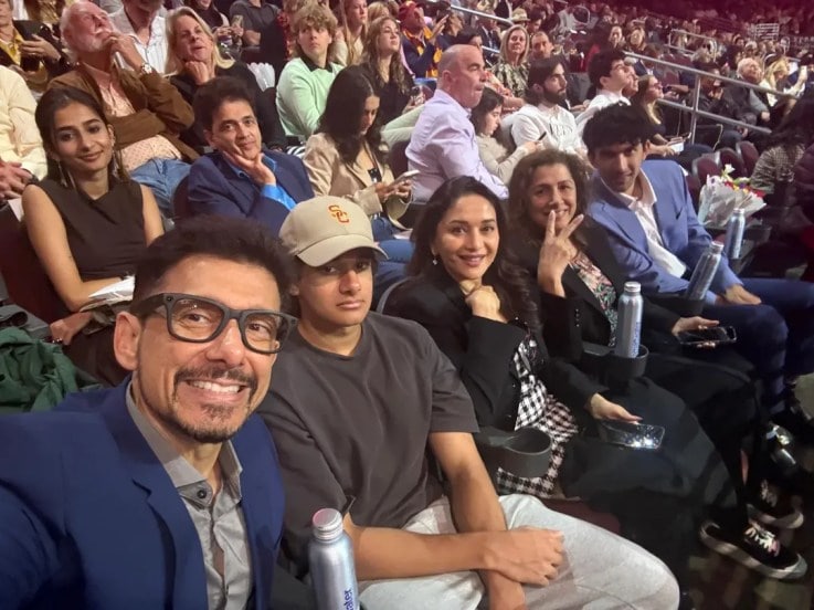 madhuri dixit son arin nene completed graduation in america
