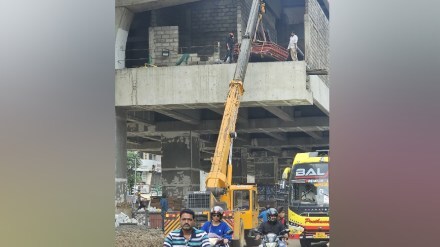 Safety precautions ignored during metro work in Mira Bhayandar city