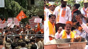 Thackeray group public protest march in Ulhasnagar; agitation over issues of water, roads, and toilet