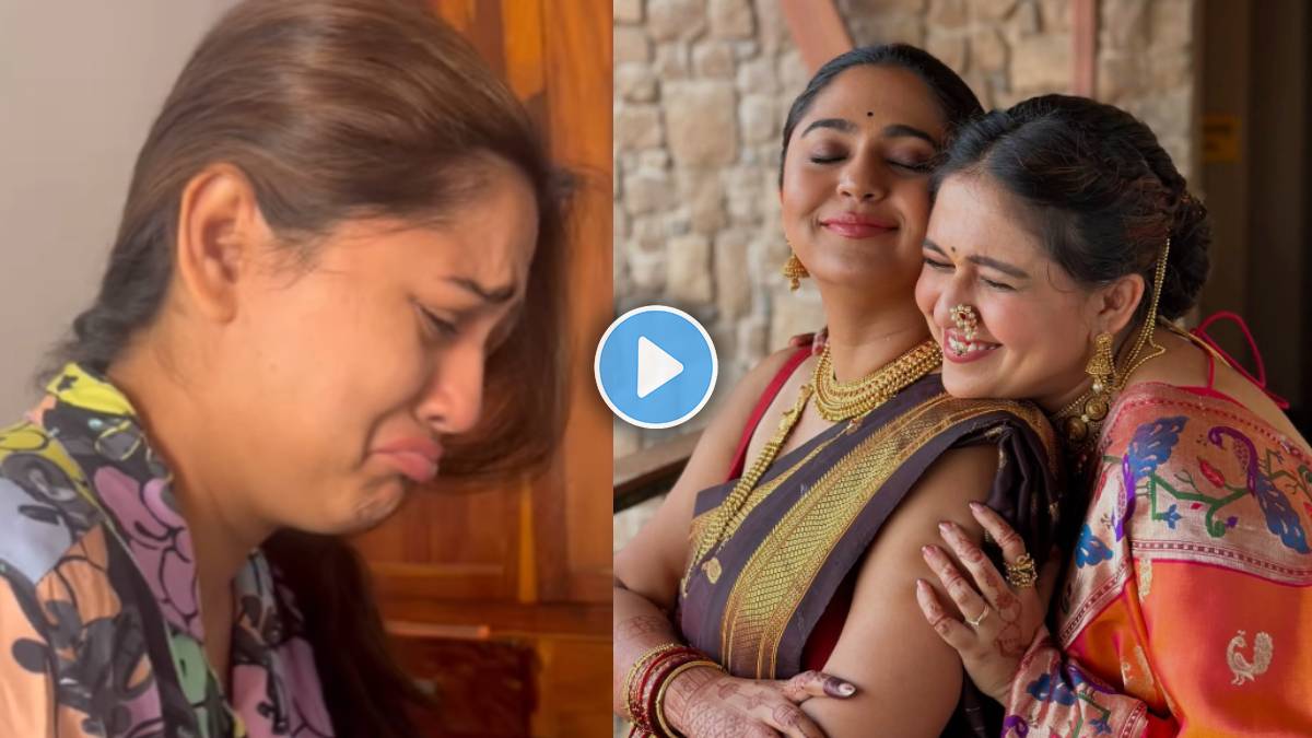 gautami deshpande shares funny video and wishes sister mrunmayee deshpande