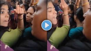 mumbai local woman fight video viral