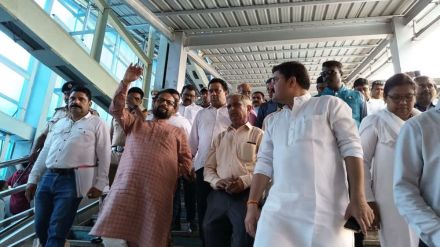 Naresh Mhaske railway inspection