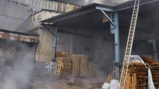 Jindal Poly Films fire update in marathi