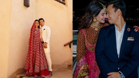 pakistani actress madiha imam married to indian moji basar