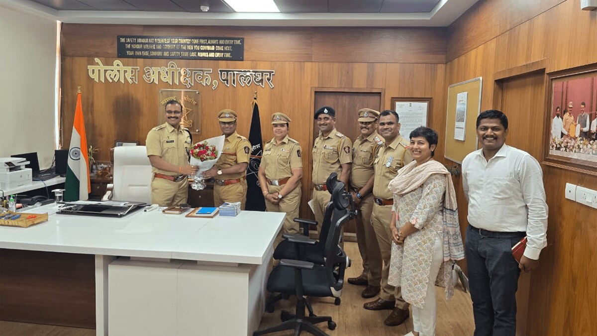 Palghar police force ranked first again in maharashtra, based on 100-day evaluation under the seven-point program