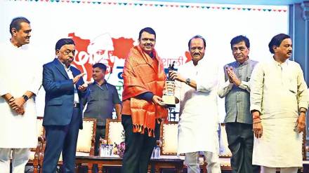 Eknath Shinde remain Absence From NCP’s felicitation ceremony of former CMs