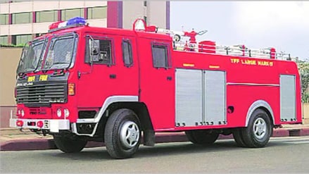 pcmc initiative fire brigade team with Tukaram maharaj palkhi