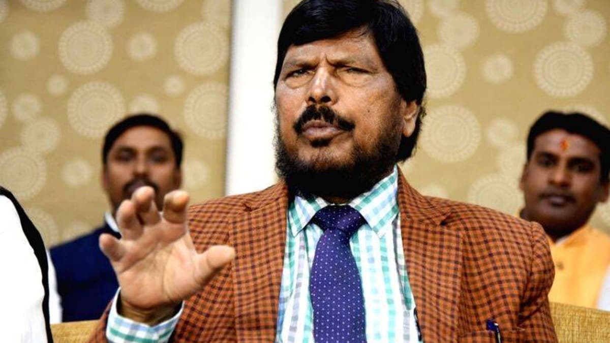 Stopping the inter-caste marriage scheme is wrong, says Ramdas Athawale, expressing his disappointment
