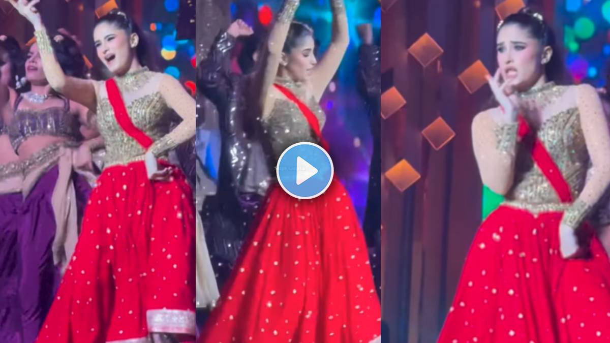 rasha thadani dance on madhuri dixit iconic song ek do teen