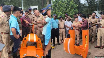 Robotic boat will save drowning people; ten robotic boats distributed in palghar