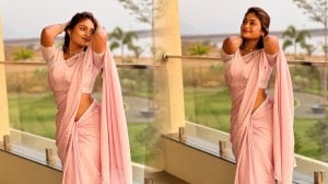 गुलाबी साडी आणि लाली लाल लाल! ‘पारू’ फेम अभिनेत्रीच्या मनमोहक अदा, पाहा सुंदर फोटो