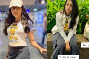 tula shikvin changalach dhada serial off air shivani rangole went to international trip