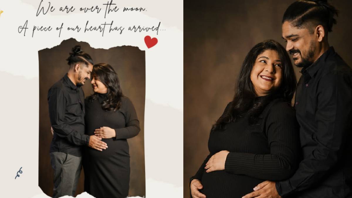 raja ranichi ga jodi fame marathi actress become mother welcome baby boy