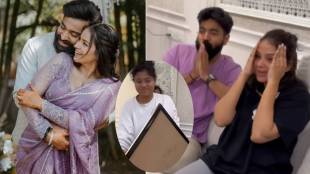 Siddharth Bodkes Sister surprises her brother and sister in law actress Titeeksha Tawade with a special gift