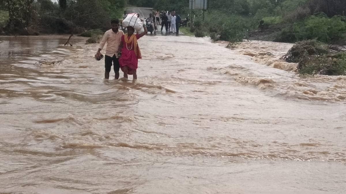 western part solapur district received good Rains