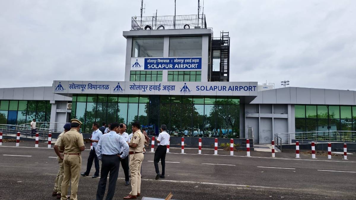 solapur flight service