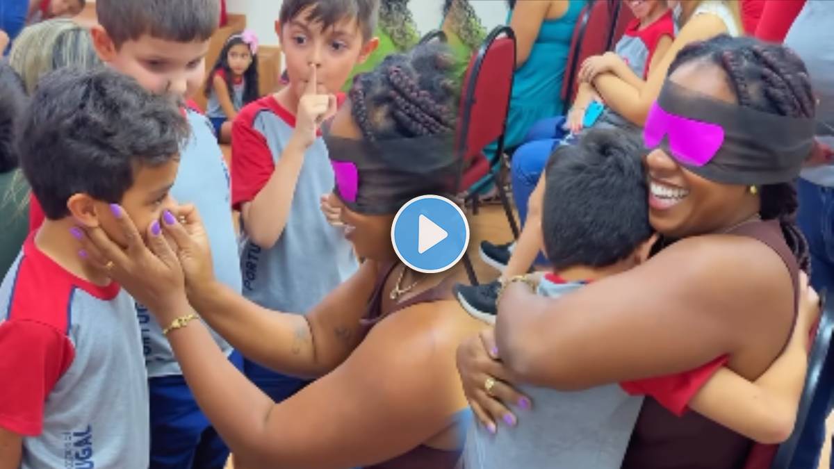song started crying after mother recognized him just by her touch