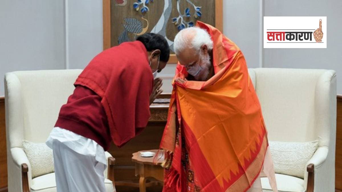 बीआरएस पक्षाला भाजपात विलीन करण्याचे प्रयत्न सुरू आहेत, असा आरोप के. कविता यांनी केला आहे. (फोटो सौजन्य पीटीआय)