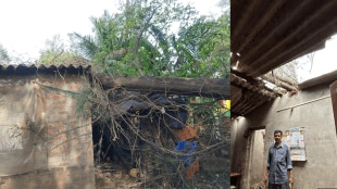 Strong winds and unseasonal rain have caused damage in Palghar