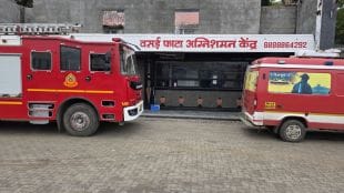 vasai Virar fire substation on mumbai ahmedabad highway