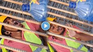 viral video of construction worker