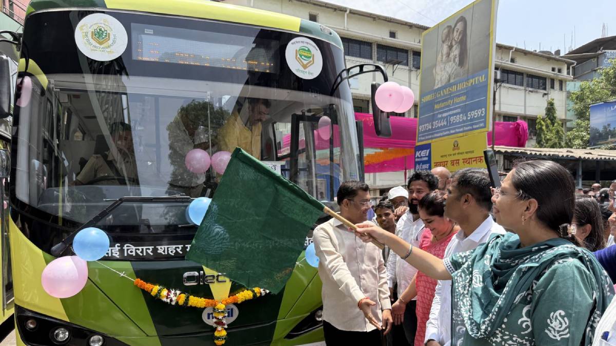 Vasai green buses news in marathi