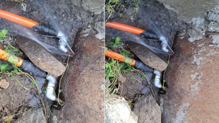 Widespread water theft from MIDC pipelines main water pipeline has numerous holes Officials are completely ignoring this