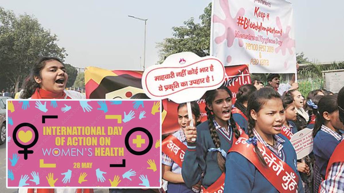 Article raising awareness for menstrual hygiene and Women Health