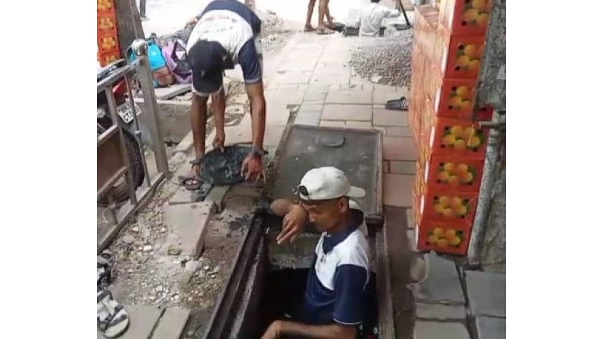 Pre monsoon drain cleaning work has been started in Kalyan Dombivli Municipal Corporation limits