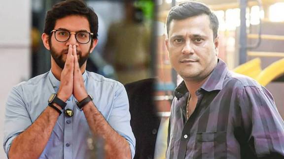 Aaditya Thackeray and Sandip Deshpande