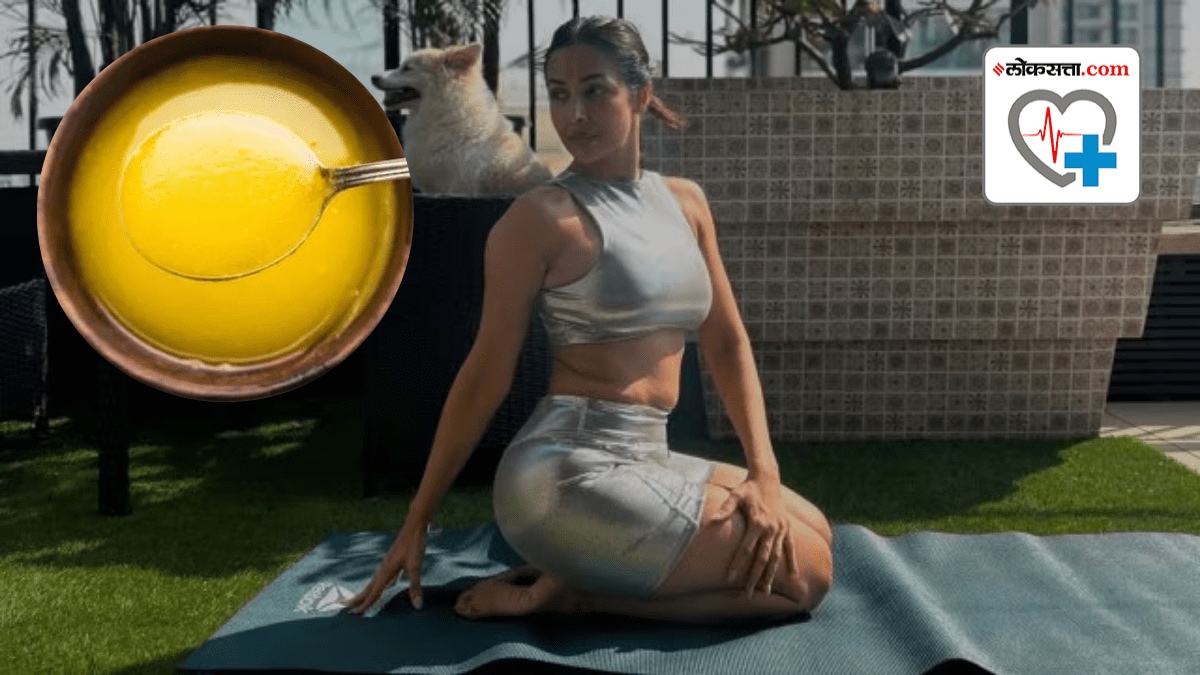 Actor Malaika Arora begins her day with a teaspoon of ghee